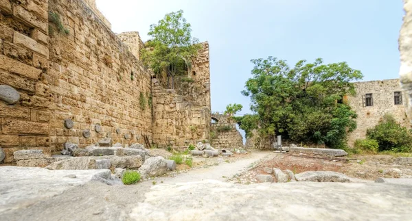 Замок крестоносцев, Библос, Ливан — стоковое фото