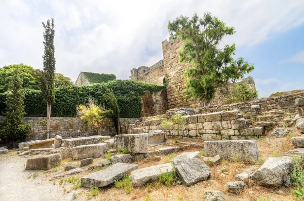 Křižácký hrad, byblos, Libanon — Stock fotografie