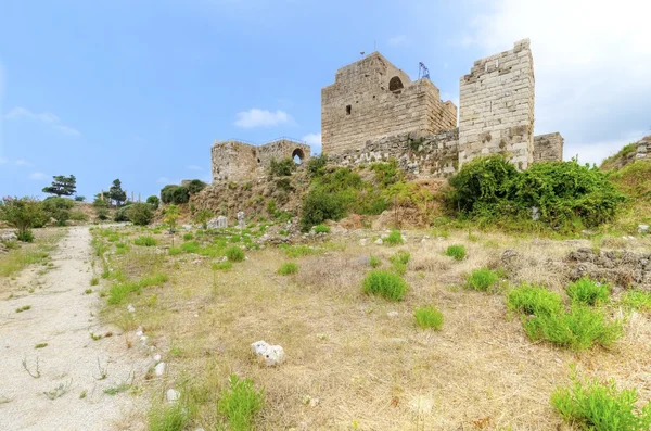 Хрестоносців замок, Byblos, Ліван — стокове фото