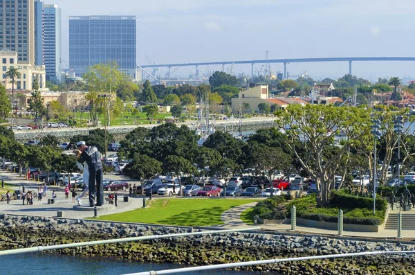 Innenstadt von San Diego, Kalifornien — Stockfoto
