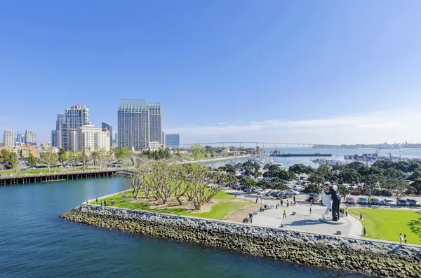 Centro de San Diego, California — Foto de Stock