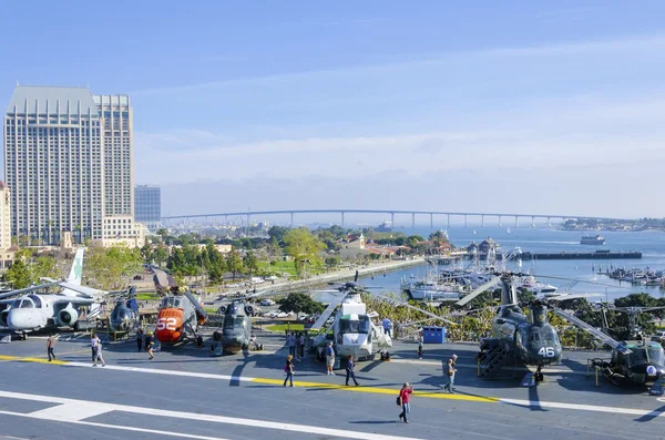 USS Midway Museum, San Diego — Stock Photo, Image