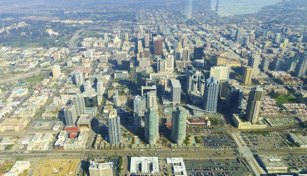 Luftaufnahme der Innenstadt von San Diego — Stockfoto