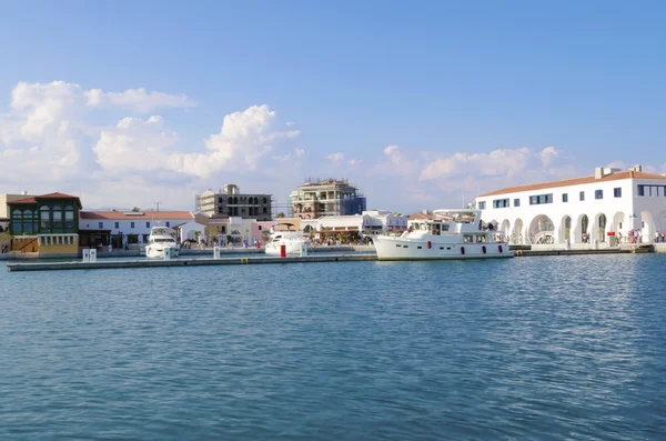 Limassol marina, Cypern — Stockfoto