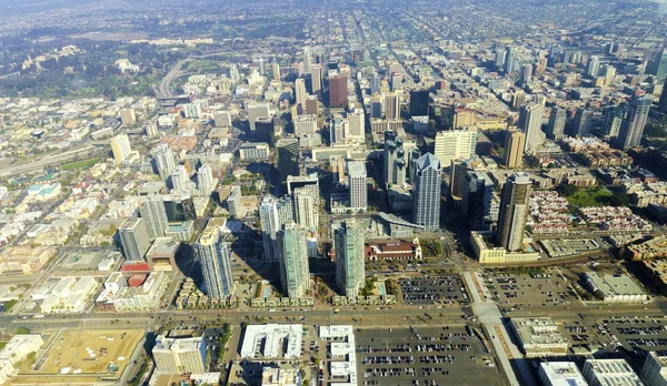 Vista aérea del centro de San Diego — Foto de Stock