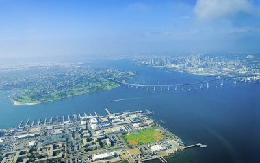 coronado Adası, san diego havadan görünümü