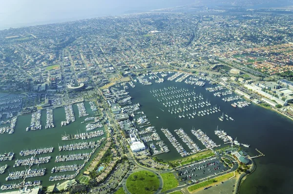 Aerial view of Point Loma, San Diego — Stock Photo, Image