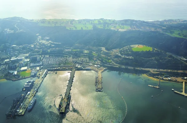 Aerial view of Point Loma, San Diego — Stock Photo, Image