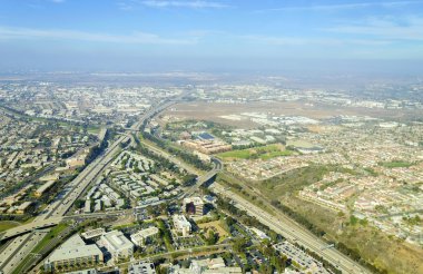 Aerial view of Midway District, San Diego clipart