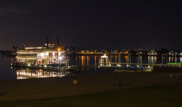 Riverboat in Mission Bay, San Diego
