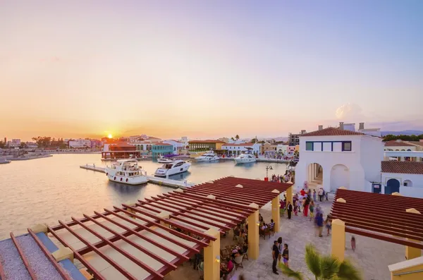 Limassol marina, Zypern — Stockfoto