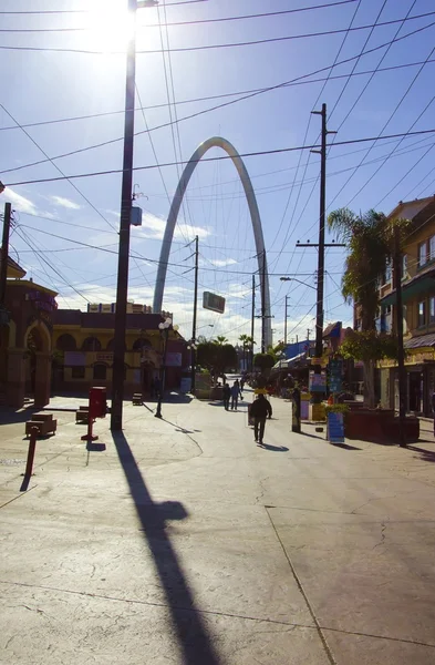 Monumental arch, Tijuana, Mexico — Stock Photo, Image