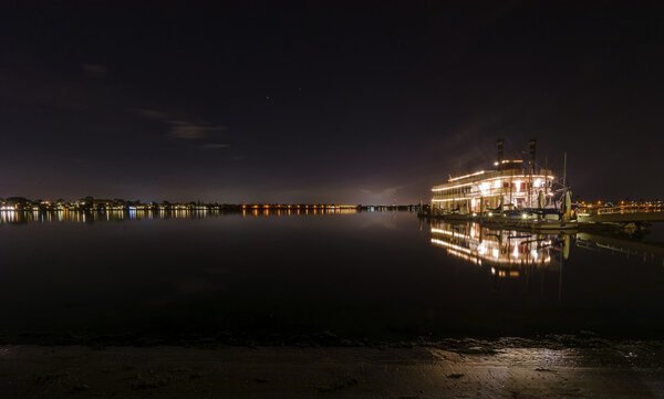 Riverboat in Mission Bay, San Diego