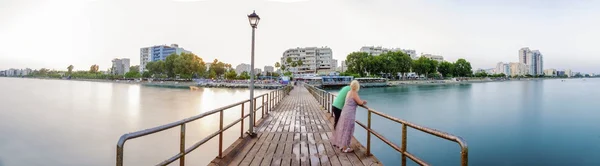 Panorama Limassol, Kypr — Stock fotografie