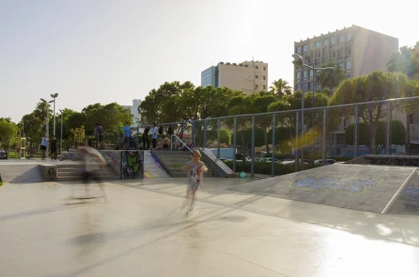 Skateboard park, Molos, Limassol, Kypr — Stock fotografie