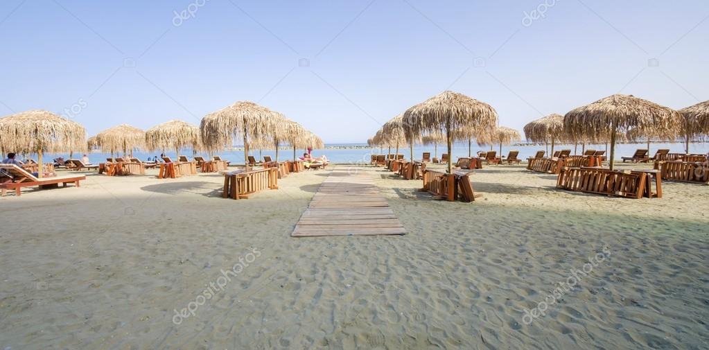 Limassol beach neapoli, Zypern - Stockfotografie: lizenzfreie Fotos
