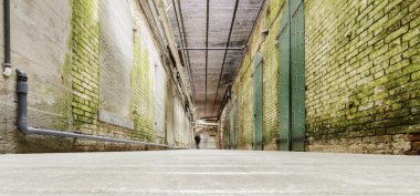 Alcatraz yeraltı tüneli, san francisco, california