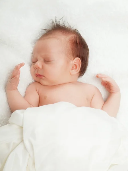 Slapende baby — Stockfoto