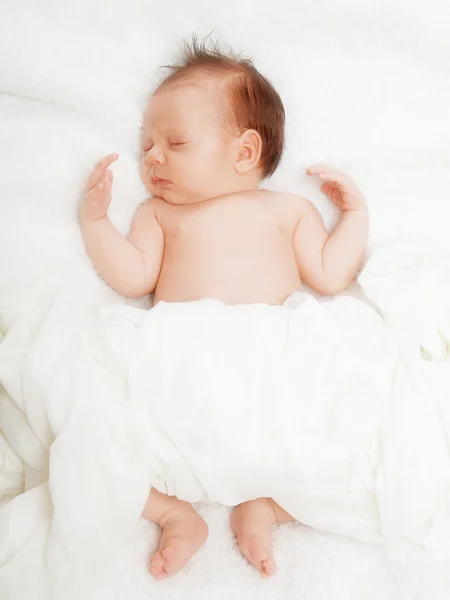 Slapende baby — Stockfoto