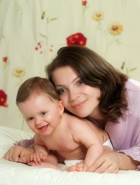 Moeder en baby — Stockfoto