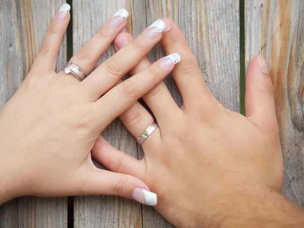 Pareja de boda — Foto de Stock