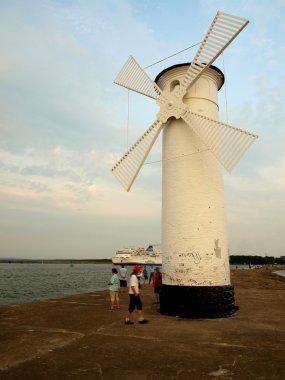 Seaside yel değirmeni.