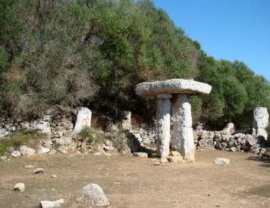 taula torre trencada, menorca, İspanya