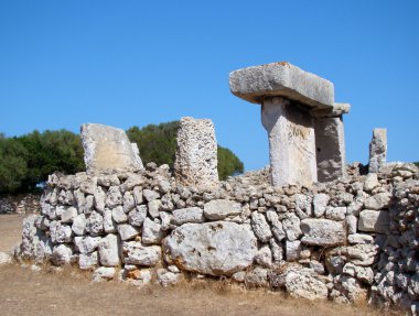taula talati de dalt, menorca, İspanya