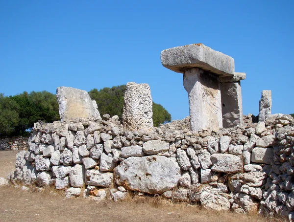 Taula in talati de dalt, menorca, Spanje — Stockfoto