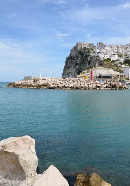 Mittelalterliche Festung in Peschici — Stockfoto