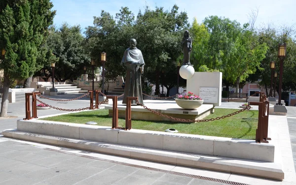 LUCERA - SEP 15: A statue of Saint Francis Anthony Fasani. September 15, 2013 — Stock Photo, Image