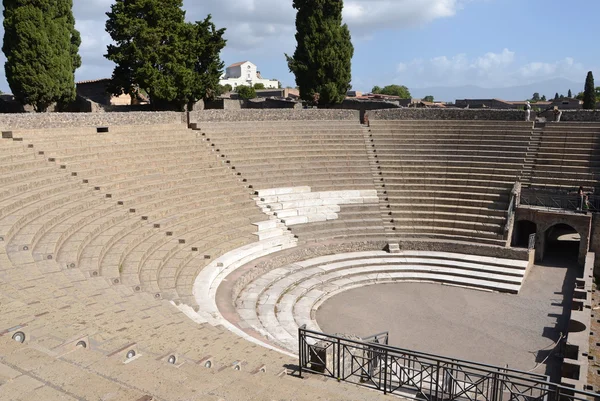 Grand Theatre in Pompeii — Stock Photo, Image