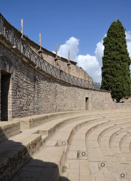 在庞贝城大剧院 — 图库照片