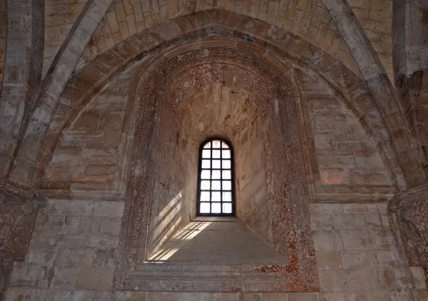 Interior de Castel del Monte, Apulia, Italia — Foto de Stock