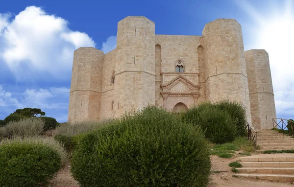 Castel Del Monte, Apulia, Włochy — Zdjęcie stockowe