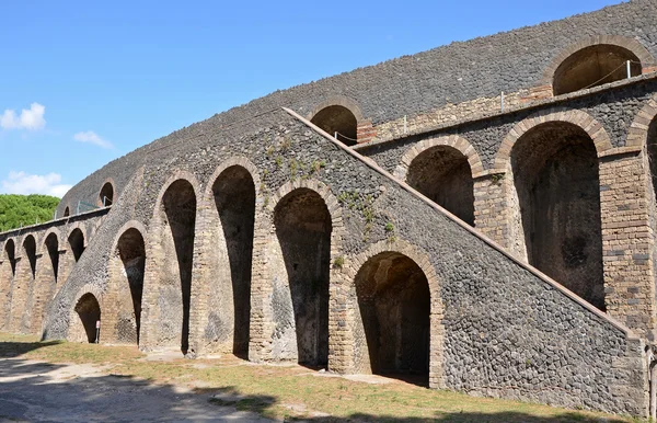 Esterno dell'Anfiteatro Pompeiano — Foto Stock