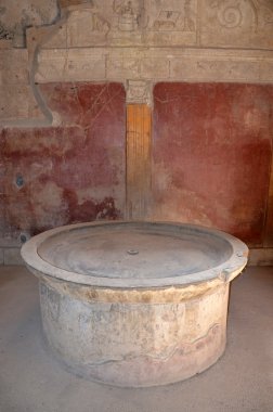 Labrum stabian banyoları (terme stabiane), içinde Pompei