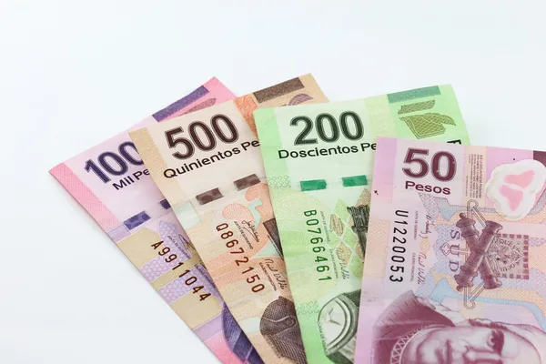 Mexikanische Pesos — Stockfoto