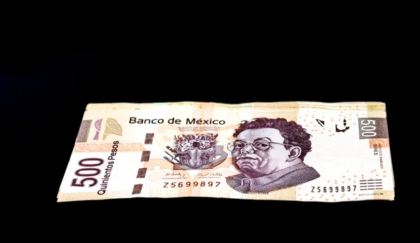 Mexikanska 500 pesos — Stockfoto