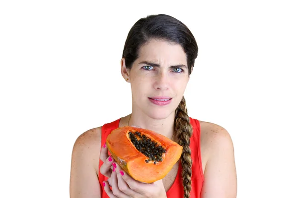 Ruttna papaya — Stockfoto