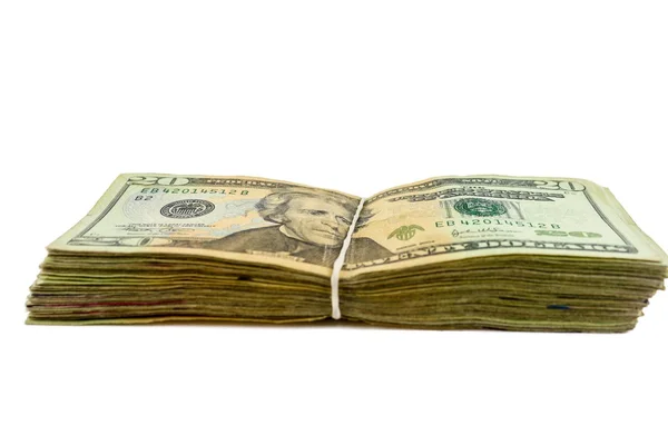 Dinero, efectivo, dólares — Foto de Stock