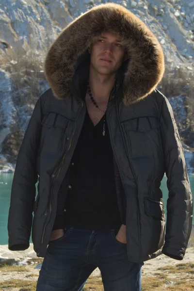 kış ceket genç adam