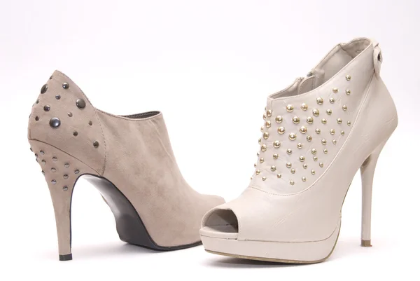 Collectie van hoge hakken womens schoenen — Stockfoto
