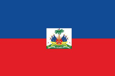 haiti bayrağı çizim resimli