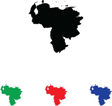 dört renk değişme miktarı ile simge illüstrasyon