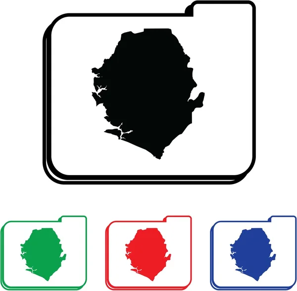 Icon Illustration with Four Color Variations — Stock Photo, Image