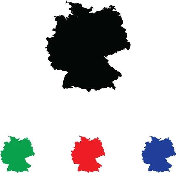 Ikont ábrán négy szín variációk — Stock Fotó
