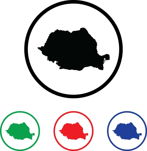 Иллюстрация с четырьмя цветовыми вариациями — стоковое фото