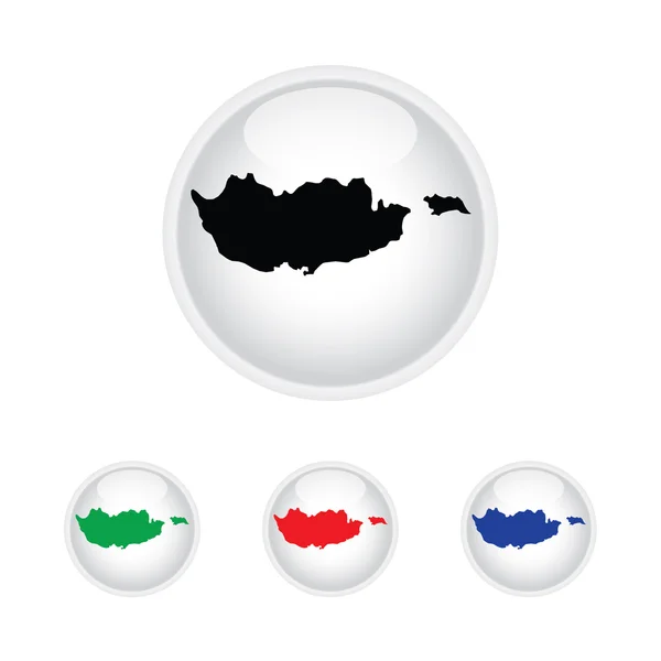 アイコンの図は 4 つのカラー バリエーション — ストック写真
