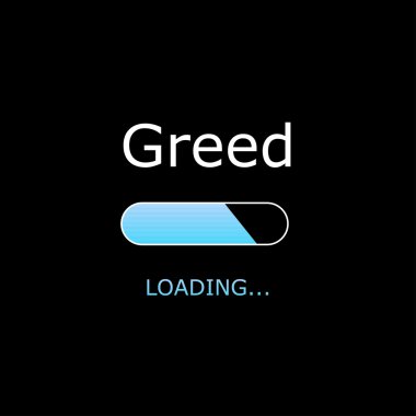 Loading Illustration - Loading Greed clipart